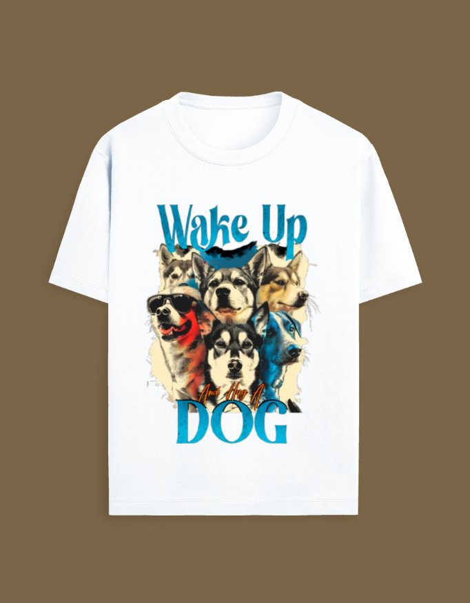 WEAK UP DOG \ Unisex Standard Crew T-Shirt