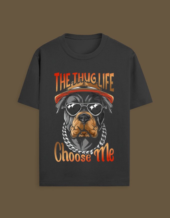 THE THUG LIFE \ Unisex Standard Crew T-Shirt